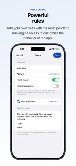Скриншот Junkman: AI Spam SMS Blocker на iPhone 4