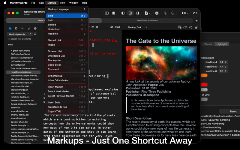 Screenshot #2 pour MarkMyWords