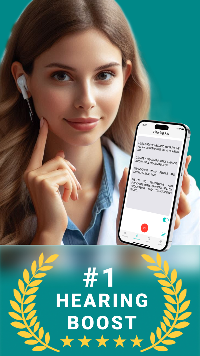 HEARING AID APP,HEAR BOOST,PRO