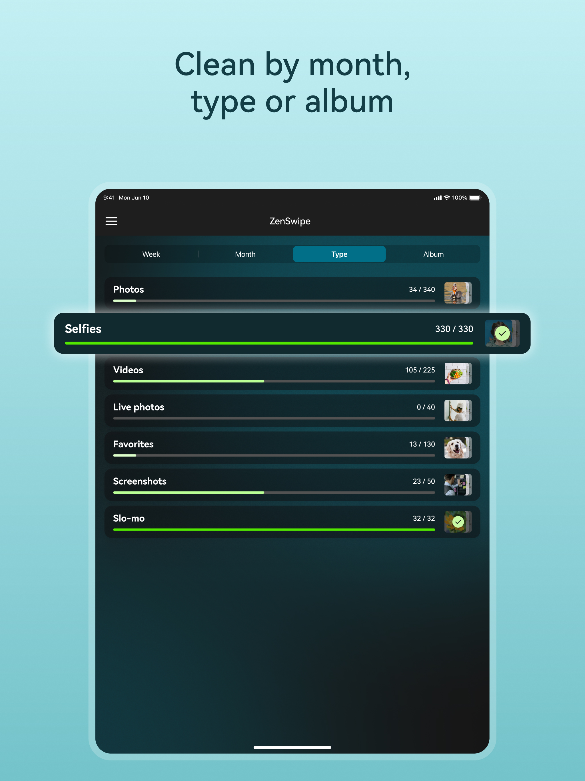 ZenSwipe Photo Storage Cleaner screenshot 17