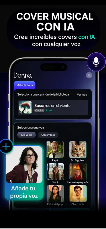 Donna IA Generador de Música screenshot 4 of 4