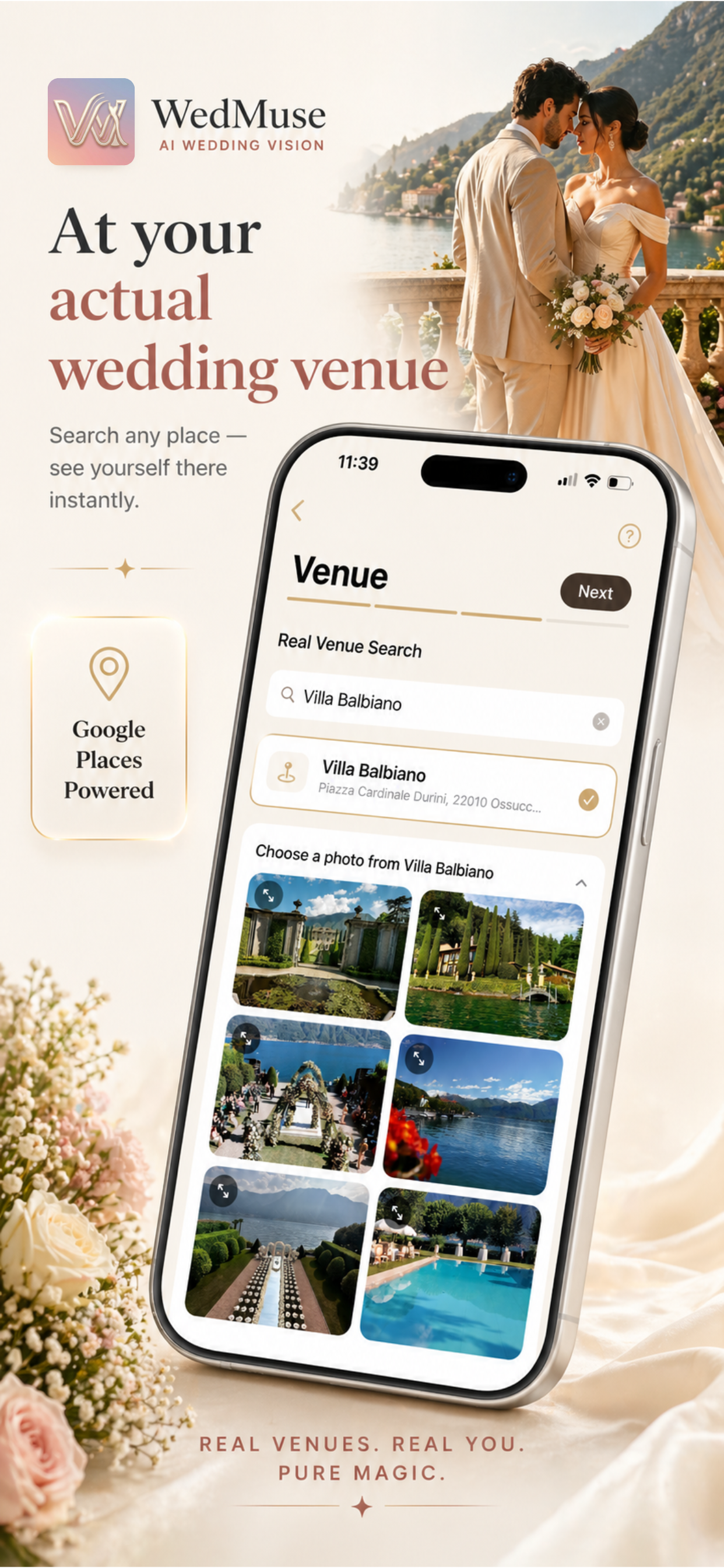 WedMuse: AI Wedding Preview screenshot 3
