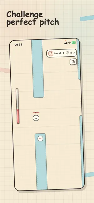 Pitch Cat - Voice Runner screenshot 1