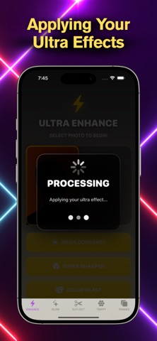 PhotoUltra Editor iPhone screenshot