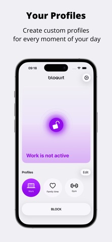 Bloquit: Block Distractions Screenshot 5 of 7