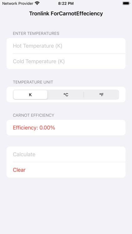 Tronlink ForCarnotEffeciency