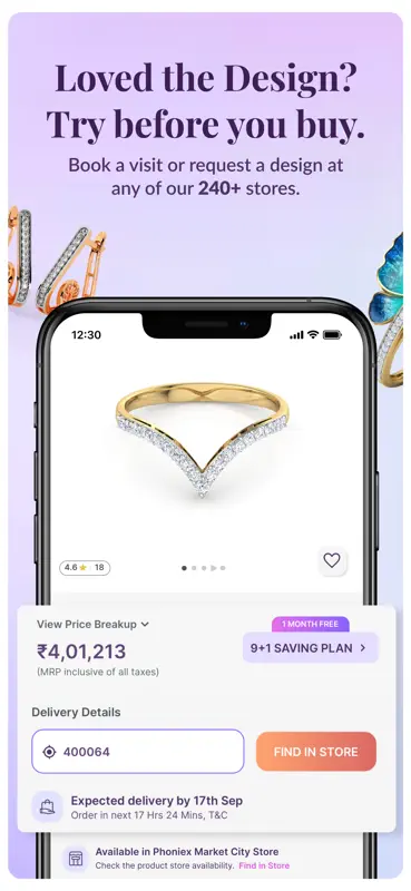 CaratLane - A TATA Product screenshot 2 of 5