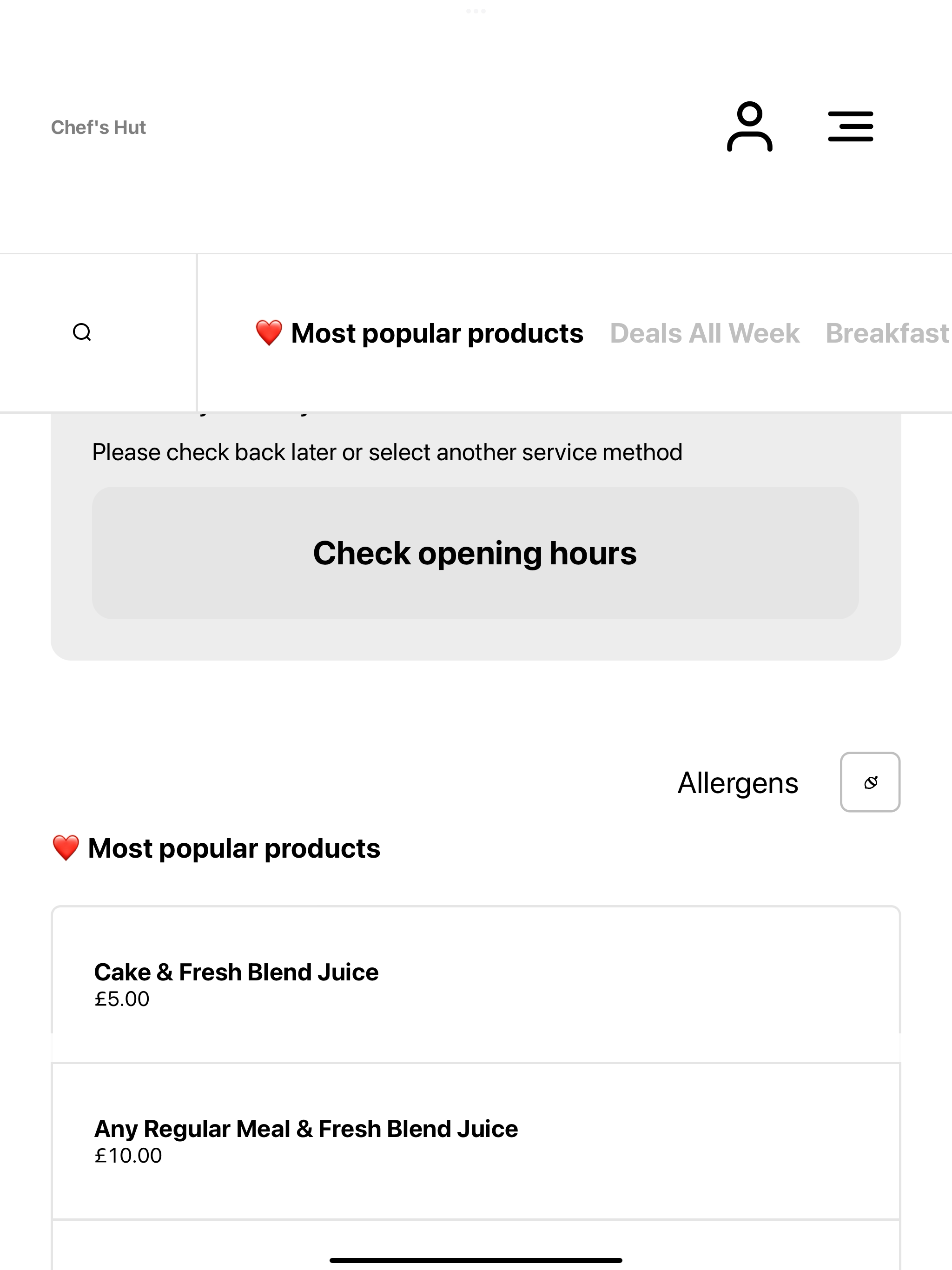Chef's Hut screenshot 7