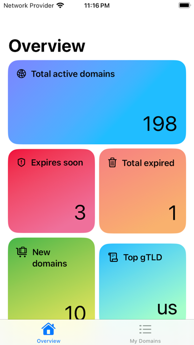 Screenshot #1 pour Domian - Domain Management