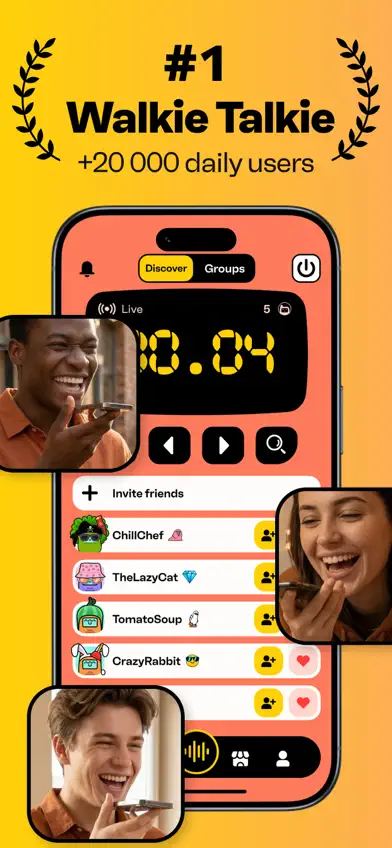 Walkie Talkie - All Talk App screenshot 1