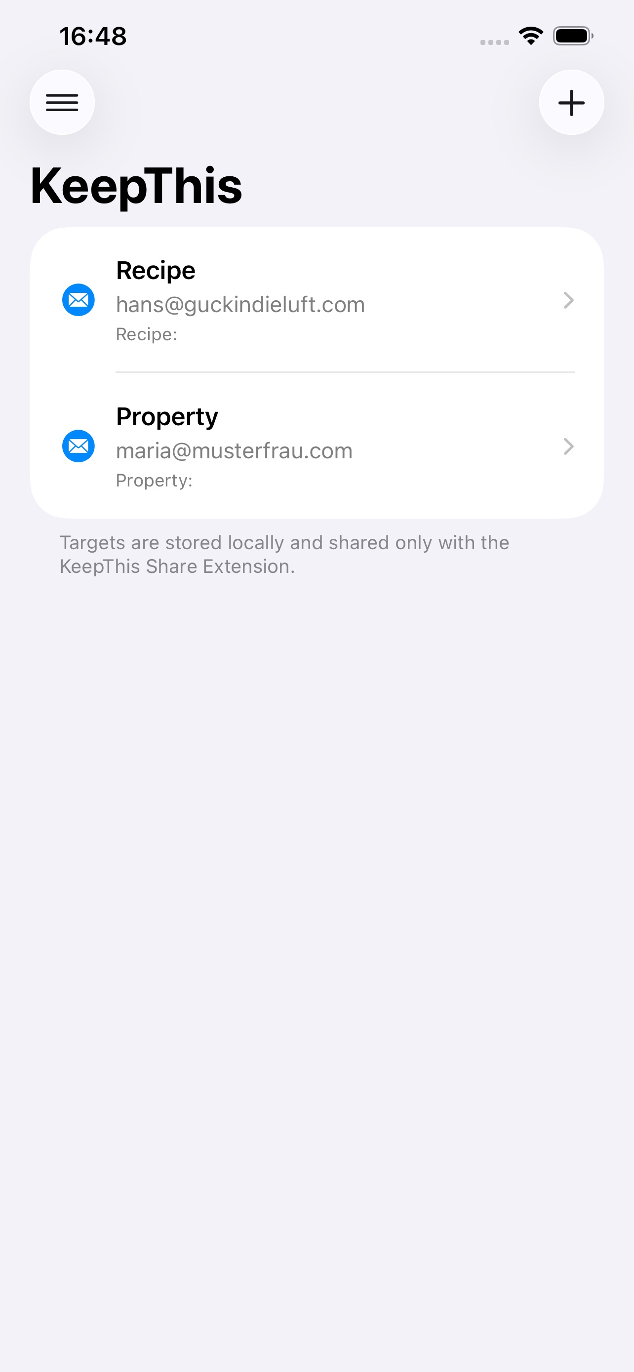 Screenshot 3 of KeepThis