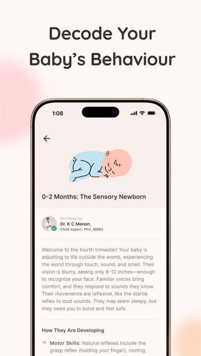 Coozy: Baby Milestone Tracker iPhone screenshot 6 - Health & Fitness app