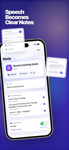 Voicely: AI Voice Notes Screenshot 2 of 5