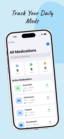 Medicine Reminder: MediPal iPhone screenshot