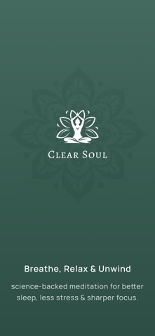 Clear Soul: Meditation & Sleep screenshot