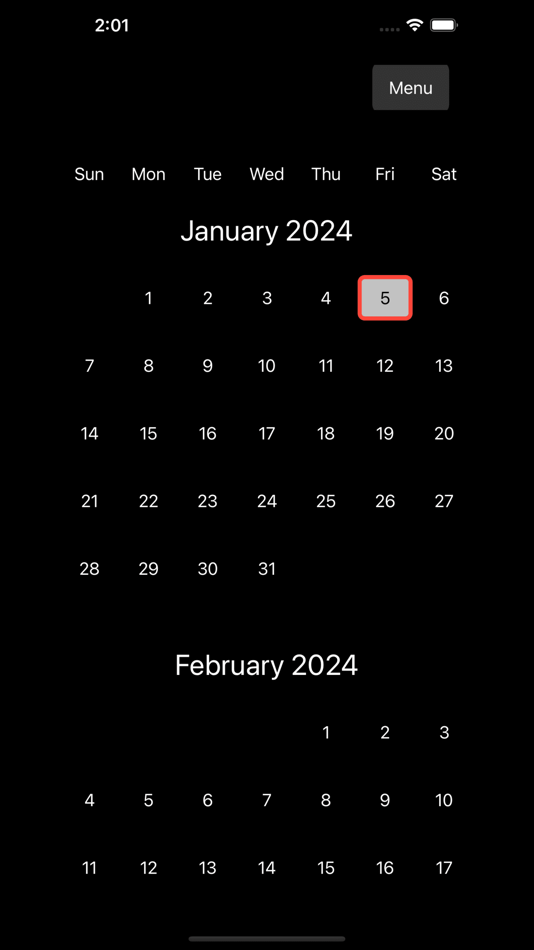 Flexi Calendar (iOS) 由: Richard Lavey Flexi Calendar (iOS) 由: Richard Lavey