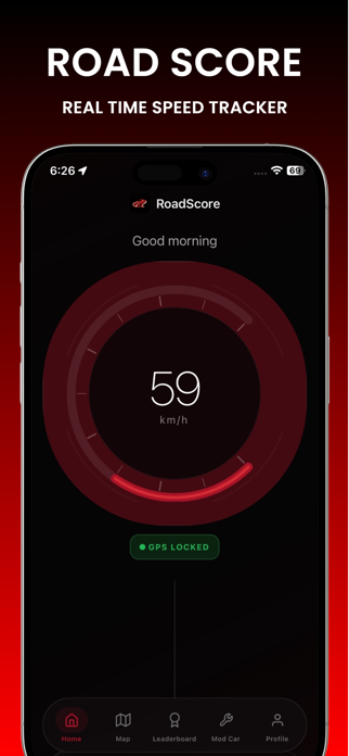 RoadScore - Track Your Trips Screenshot 1 of 5