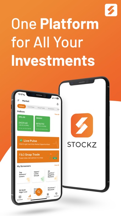 Screenshot #1 pour Stockz: Share Market Trading
