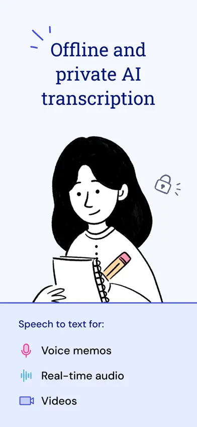 Sono: Offline AI Notetaker screenshot 1