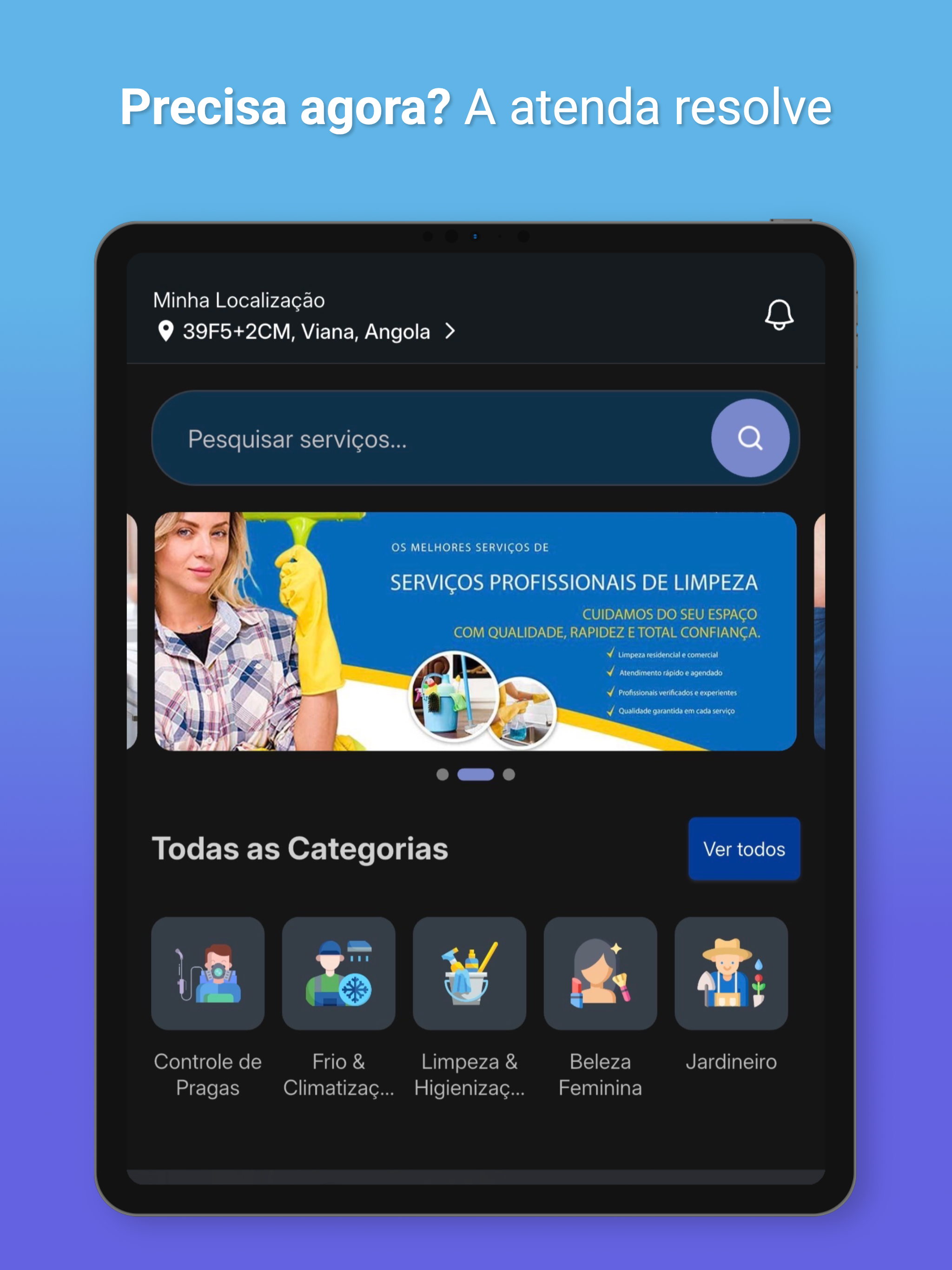 Atenda, serviços sob demanda screenshot 7