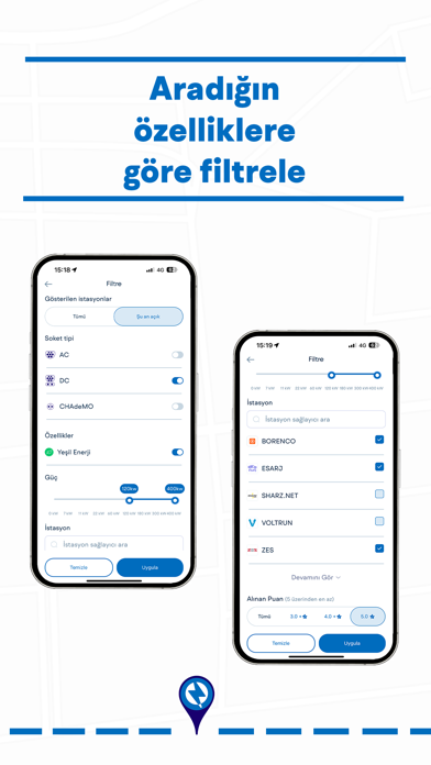 ChargeIQ-Tüm Şarj İstasyonları Screenshot