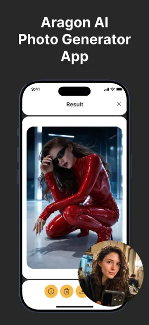 Aragon AI Photo Generator App screenshot 1