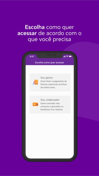Vivo Empresas Screenshot