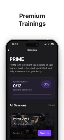 No Limit App screenshot