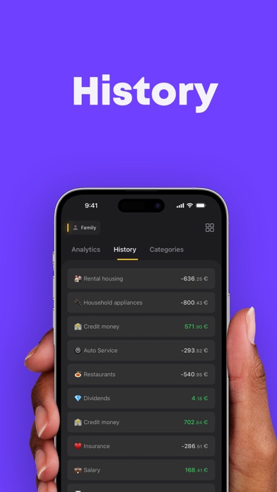 Money tracker | Family wallet Screenshot