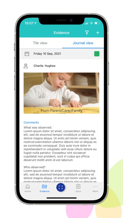 Evidence for Learning Learner