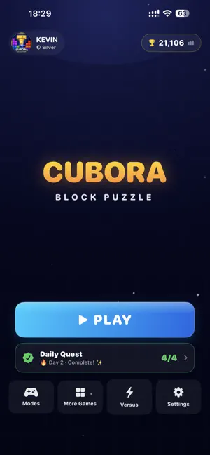 CUBORA: Block Puzzle Blast screenshot 1