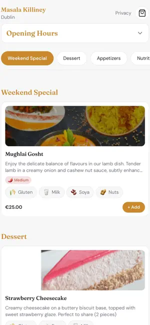 Masala Killiney screenshot 1