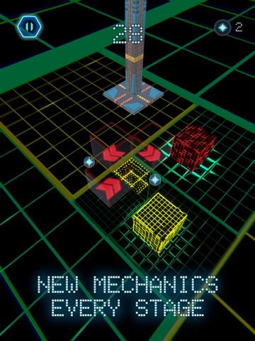 Cub8: Precision Rhythm Arcade iPad screenshot