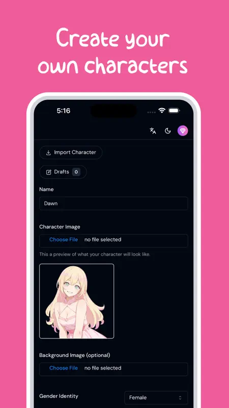 Sakura - Chat with AI Bots screenshot 3 of 4