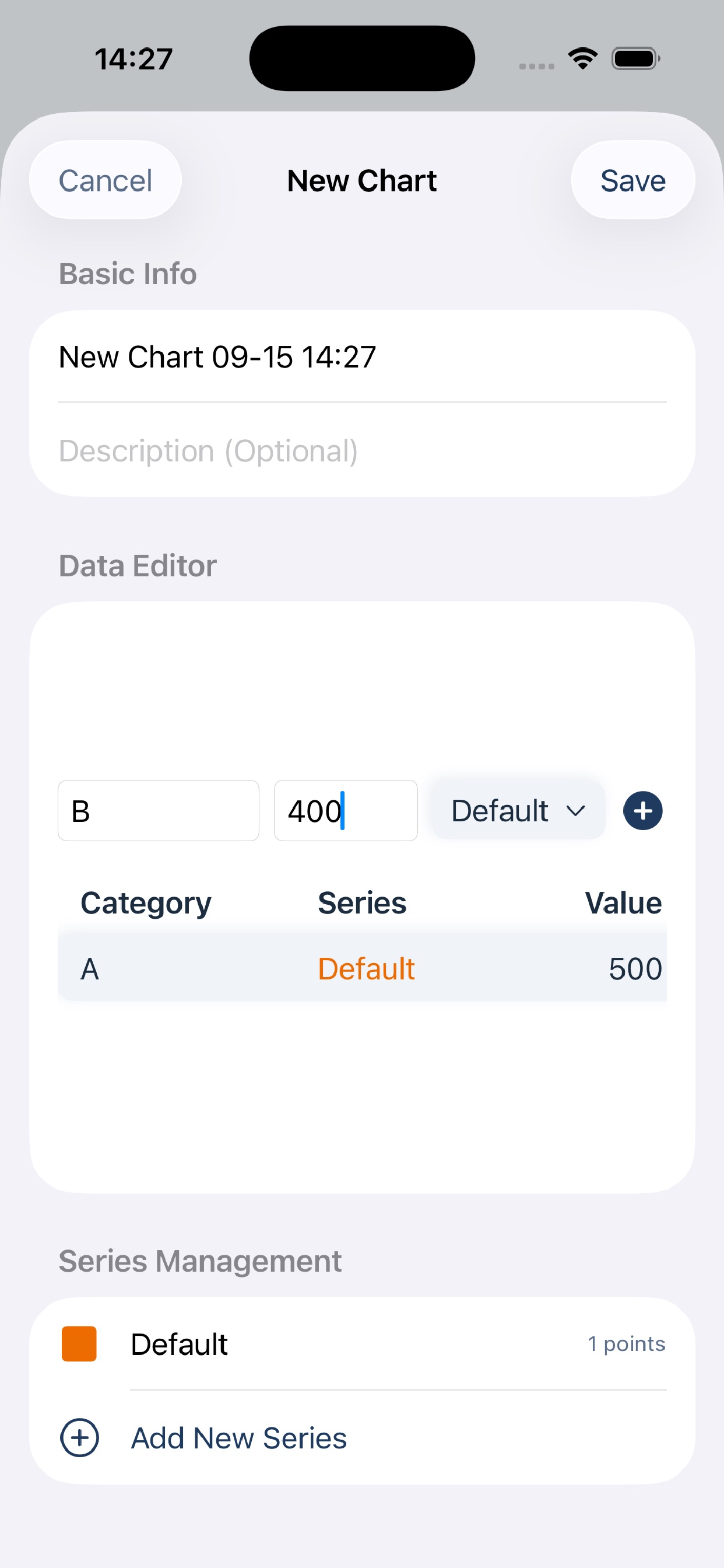 Screenshot 2 of Graffio-Chart