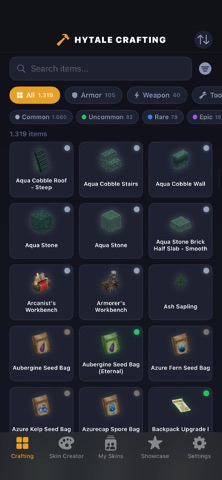 Crafting & Skins for Hytale Screenshot 1 of 4