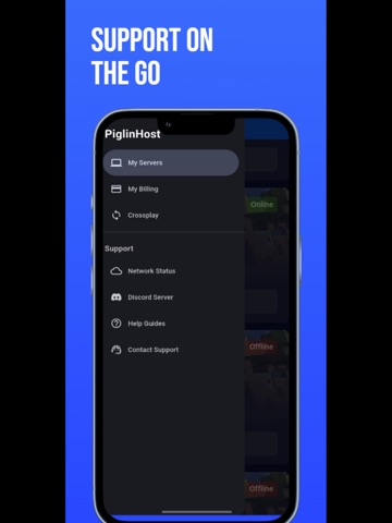PiglinHost iPad screenshot