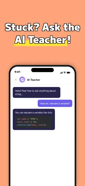 HTML Quiz - Learn with AI screenshot 3