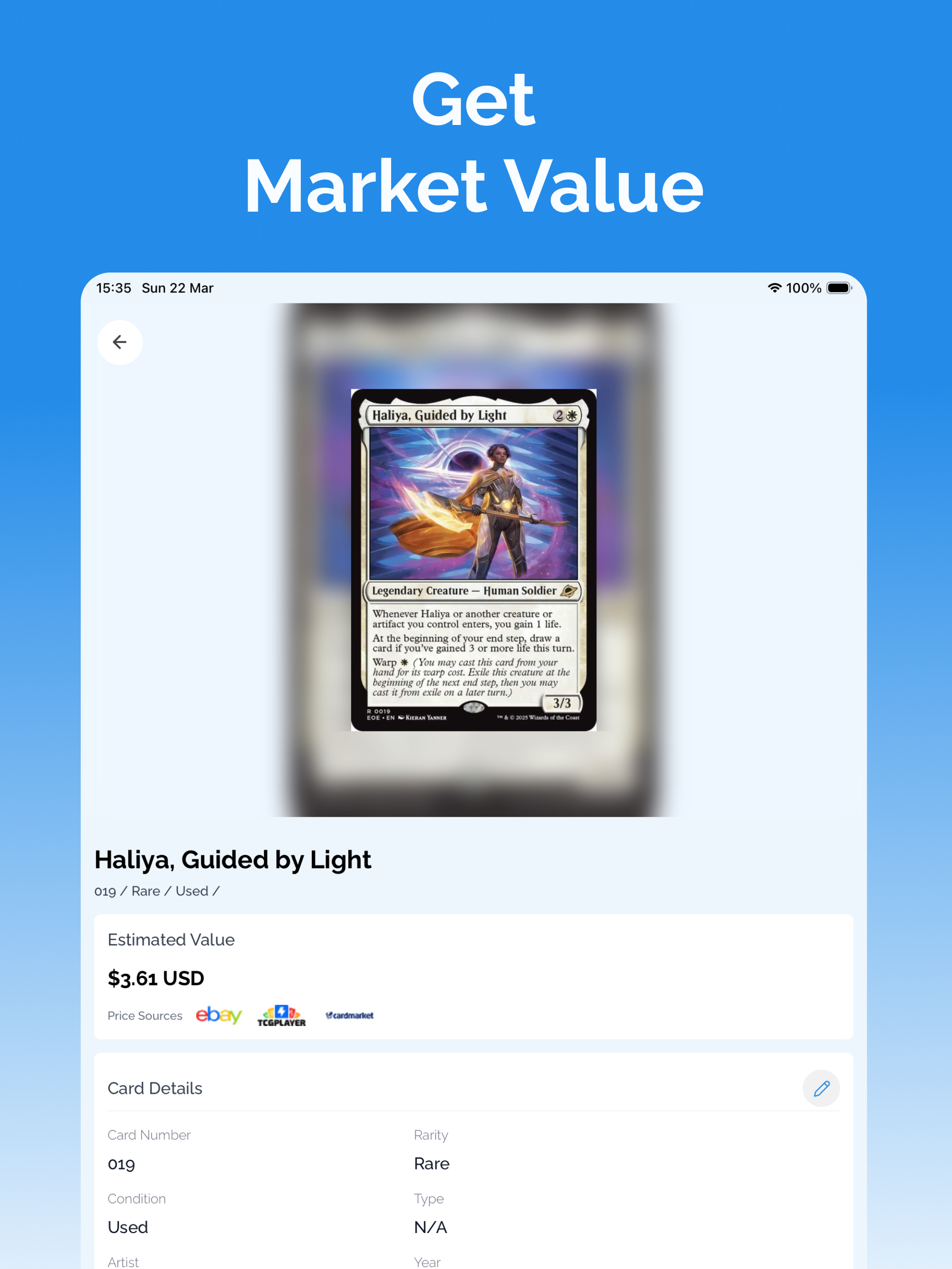 TCG Card Scanner - Rarefolio screenshot 9
