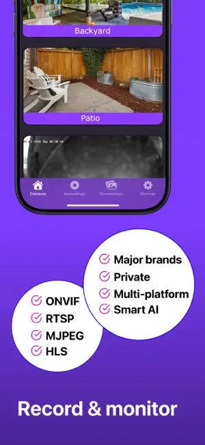 IP Camera Viewer: Cam Hero screenshot 2