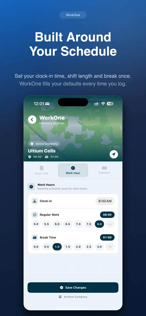 Screenshot #3 pour WorkOne