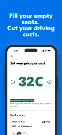 BlaBlaCarのスクリーンショット（3/5）