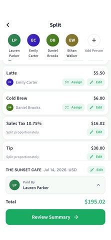 App screenshot