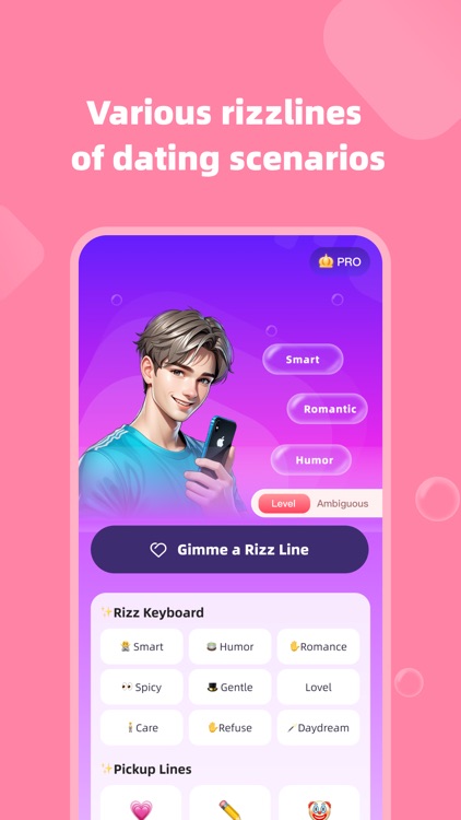 会聊键盘RizzU-恋爱键盘&恋爱话术&聊天话术&职场键盘 screenshot-3