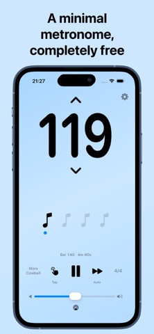 Tick - Minimal Metronome screenshot