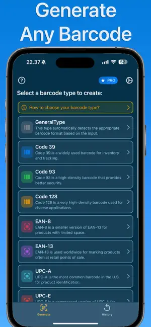 Barcode Maker - Generator screenshot 1