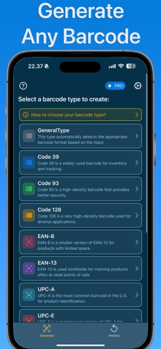 Barcode Maker - Generator Screenshot 1 of 4
