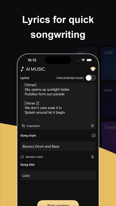 AI Music -Melody Maker Screenshot