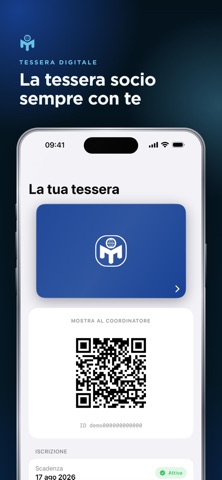 Mensa Italia iPhone screenshot