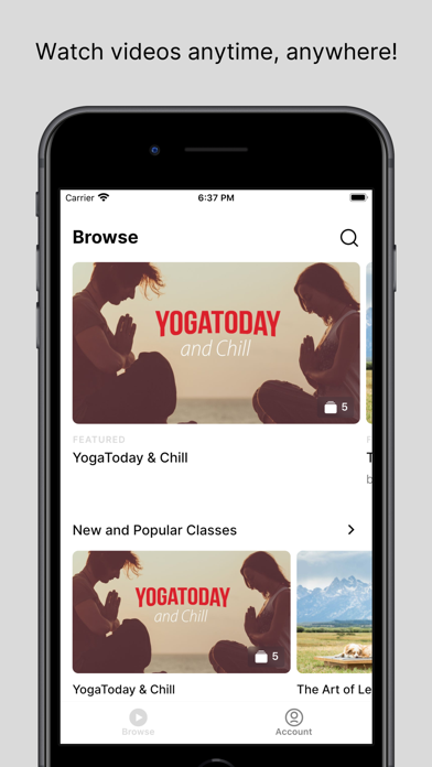 YogaToday App Screenshot